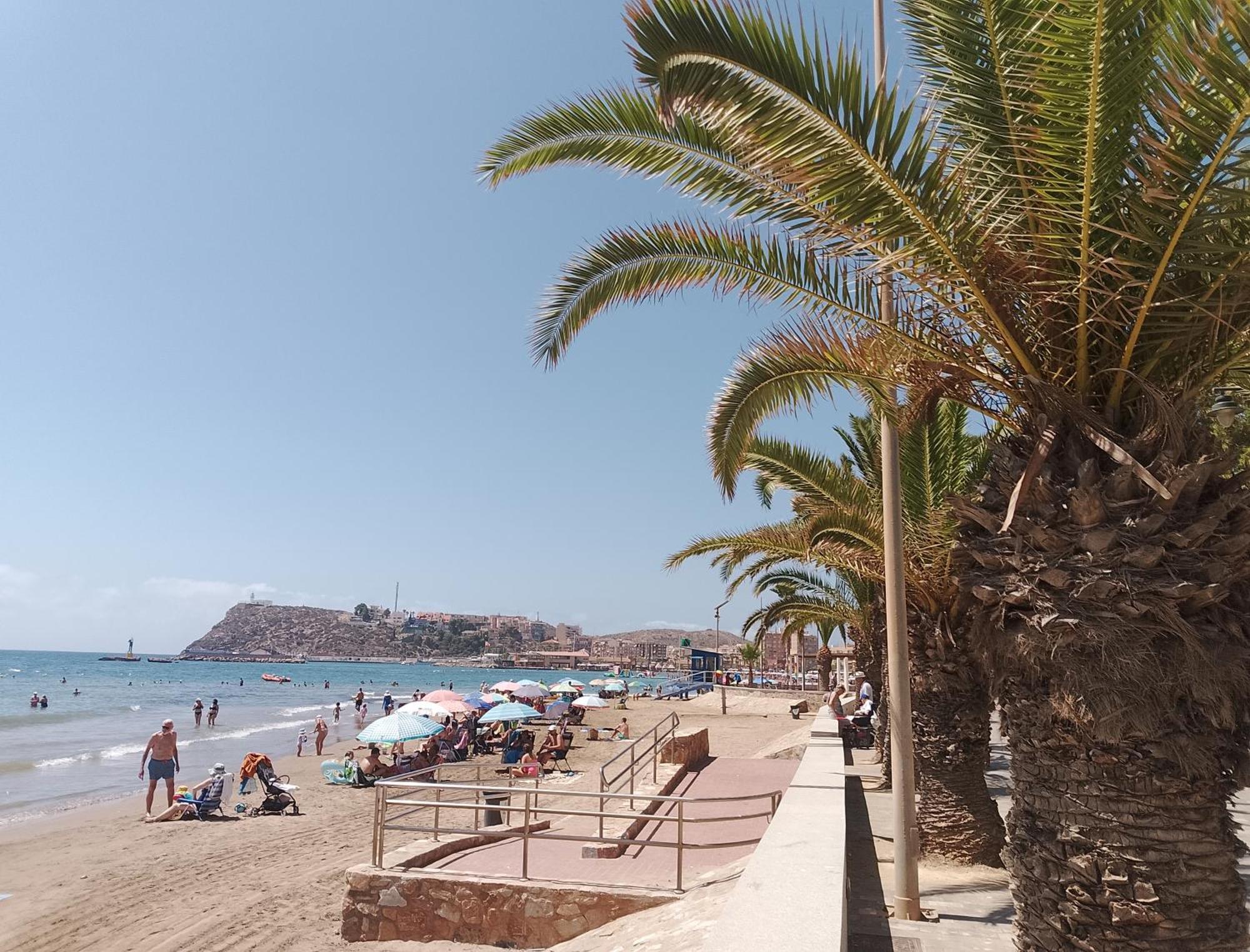Playa Mazarron Puerto de Mazarrón Exterior foto